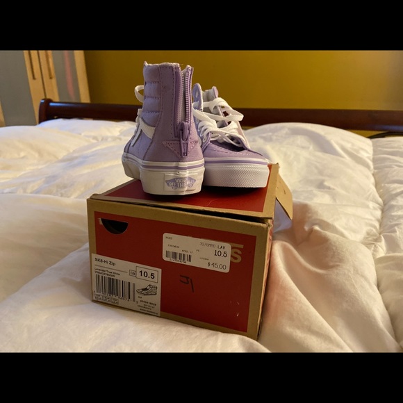 Toddler Van lavender sneakers